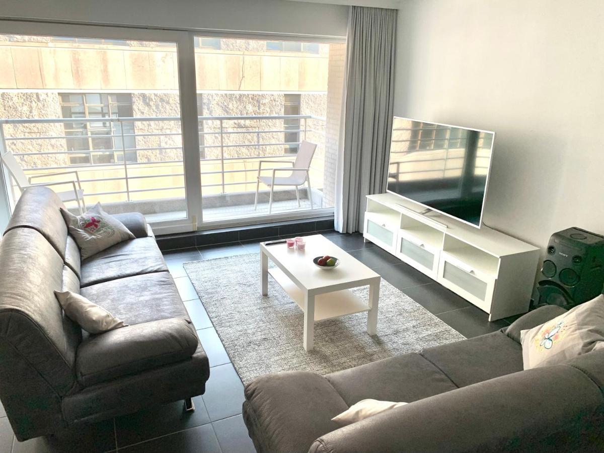 Vakantieappartement Emiel Centrum Oostende Met Garage Exteriér fotografie