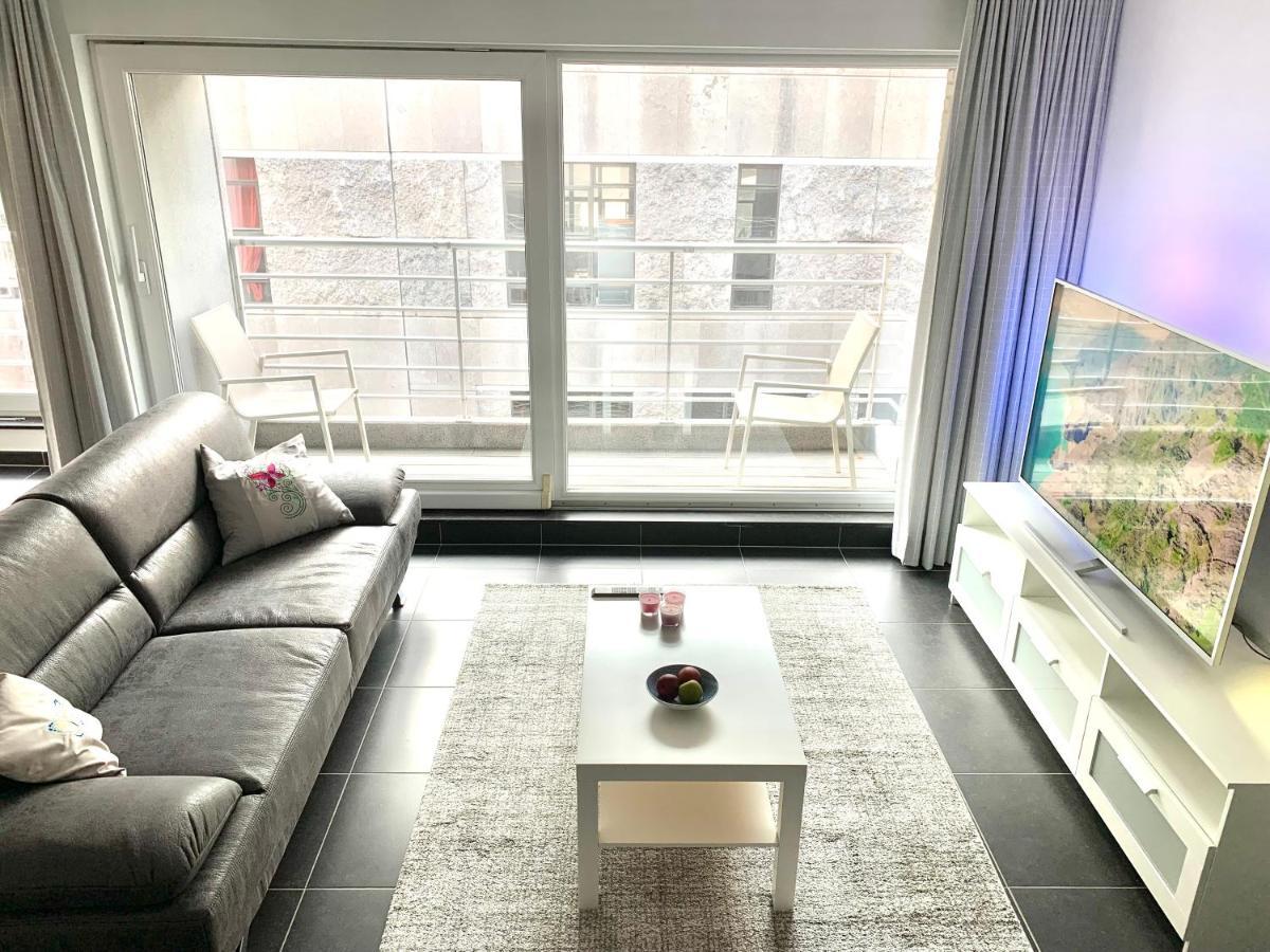 Vakantieappartement Emiel Centrum Oostende Met Garage Exteriér fotografie